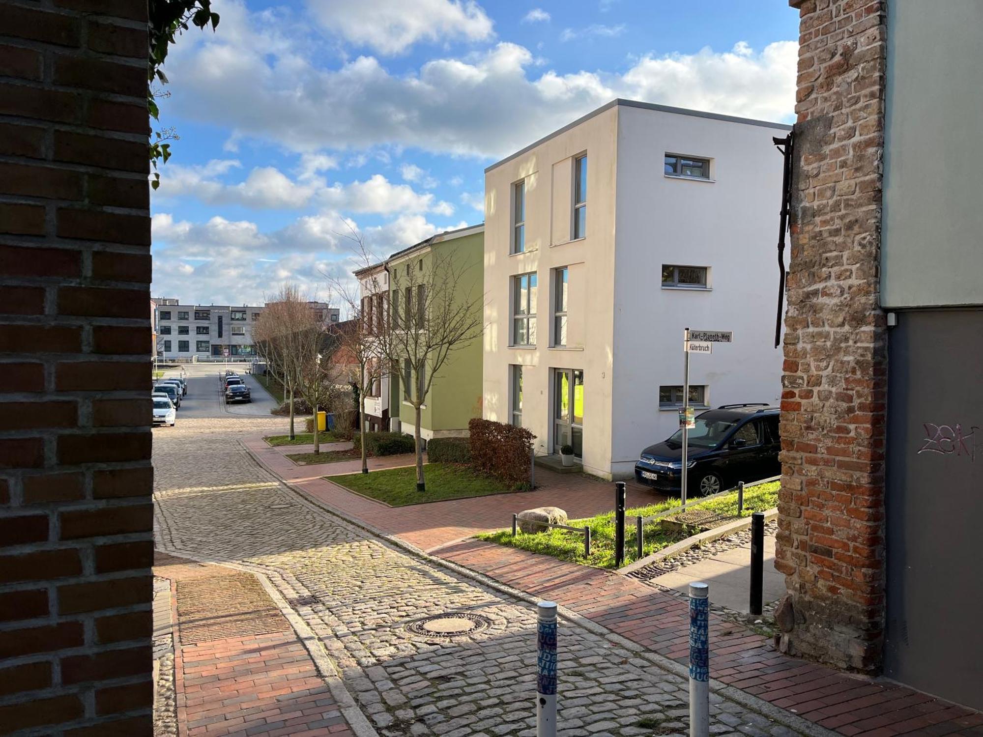 Ferienwohnung An Der Historischen Stadtmauer Rostock Extérieur photo