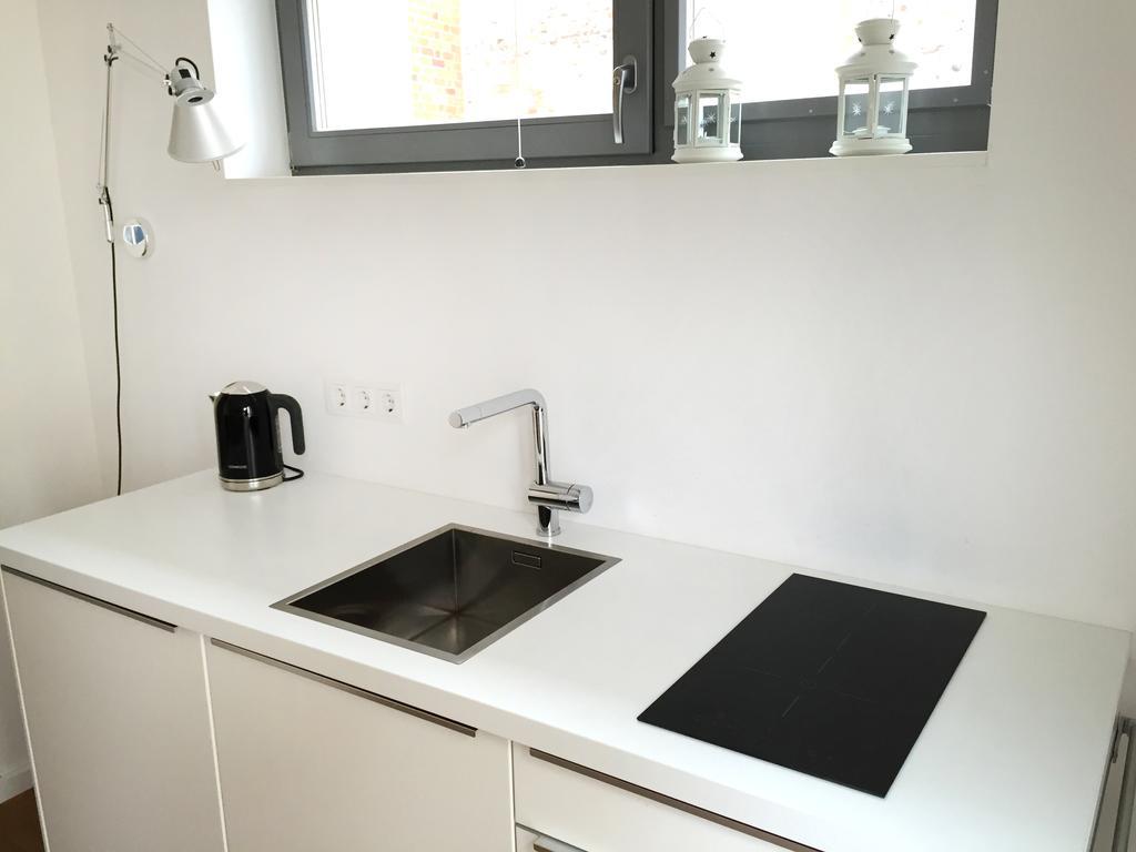 Ferienwohnung An Der Historischen Stadtmauer Rostock Extérieur photo